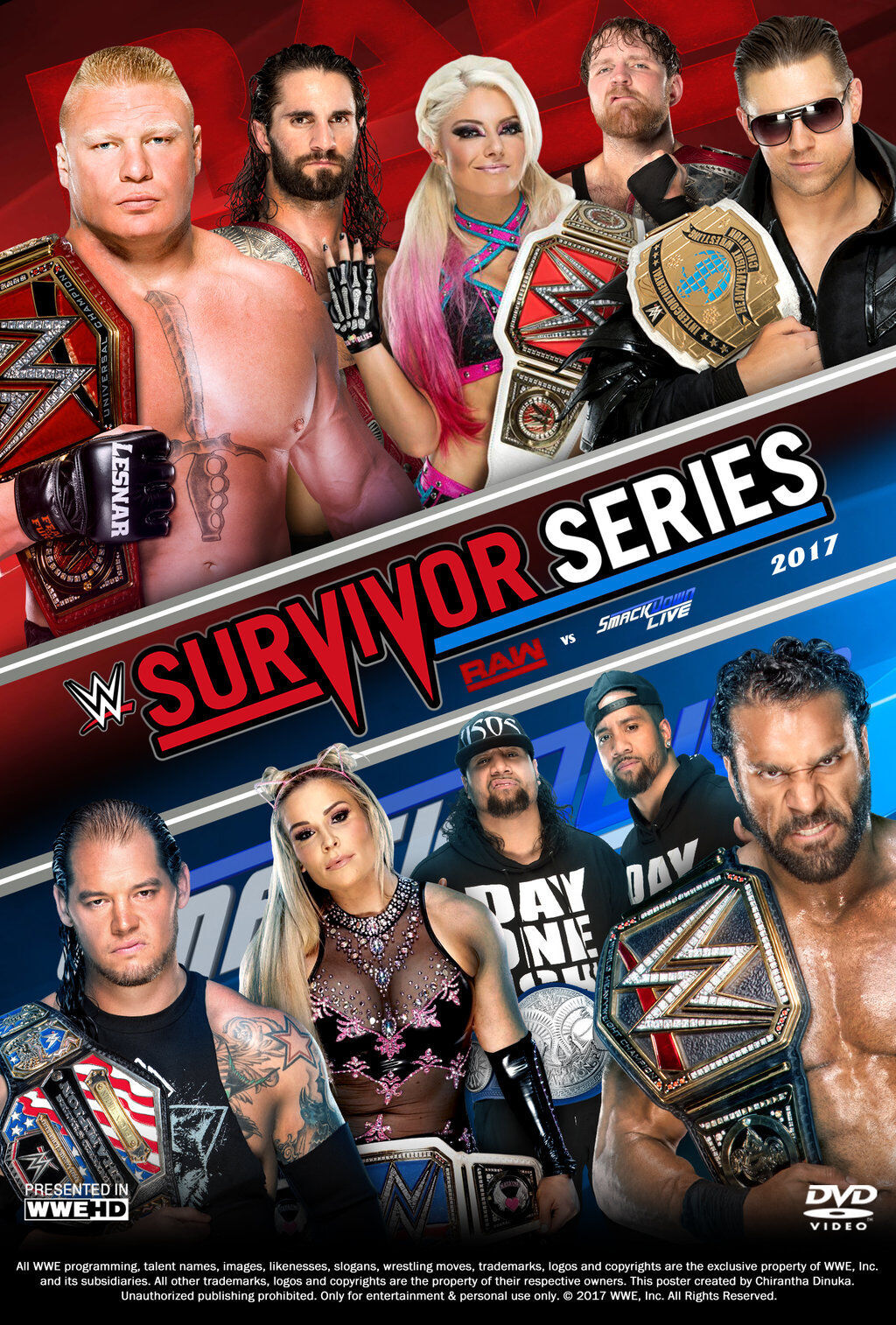 WWE Survivor Series 2017 streaming replay direct et r sultats