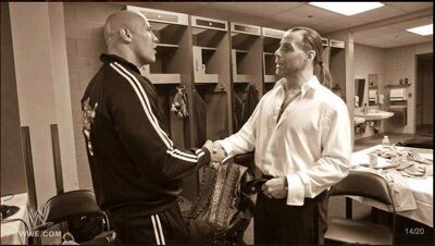 The Rock et HBK