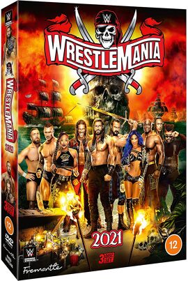 Couverture du DVD WrestleMania 37 (2021)